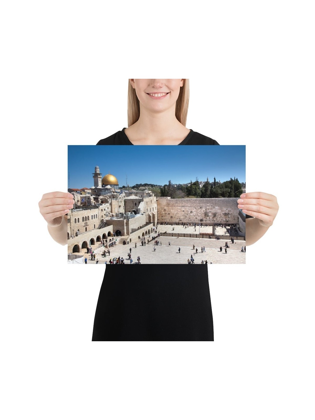 Kotel et Mont du Temple - Jérusalem Poster