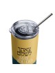 Stainless Steel Traveler's Prayer Tumbler (Yellow & Blue)