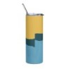 Stainless Steel Traveler's Prayer Tumbler (Yellow & Blue)
