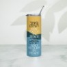 Stainless Steel Traveler's Prayer Tumbler (Yellow & Blue)