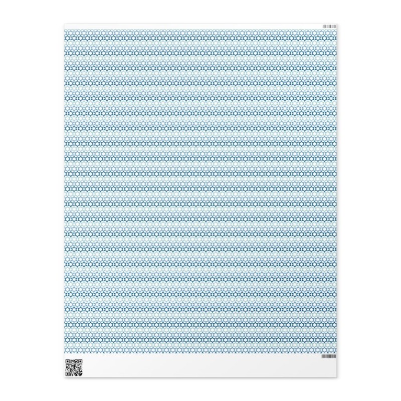 Papier Cadeau Étoiles de David