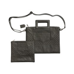 Faux Leather Tallit Tefillin Bag and Shou... | Jewish Gift from Israel