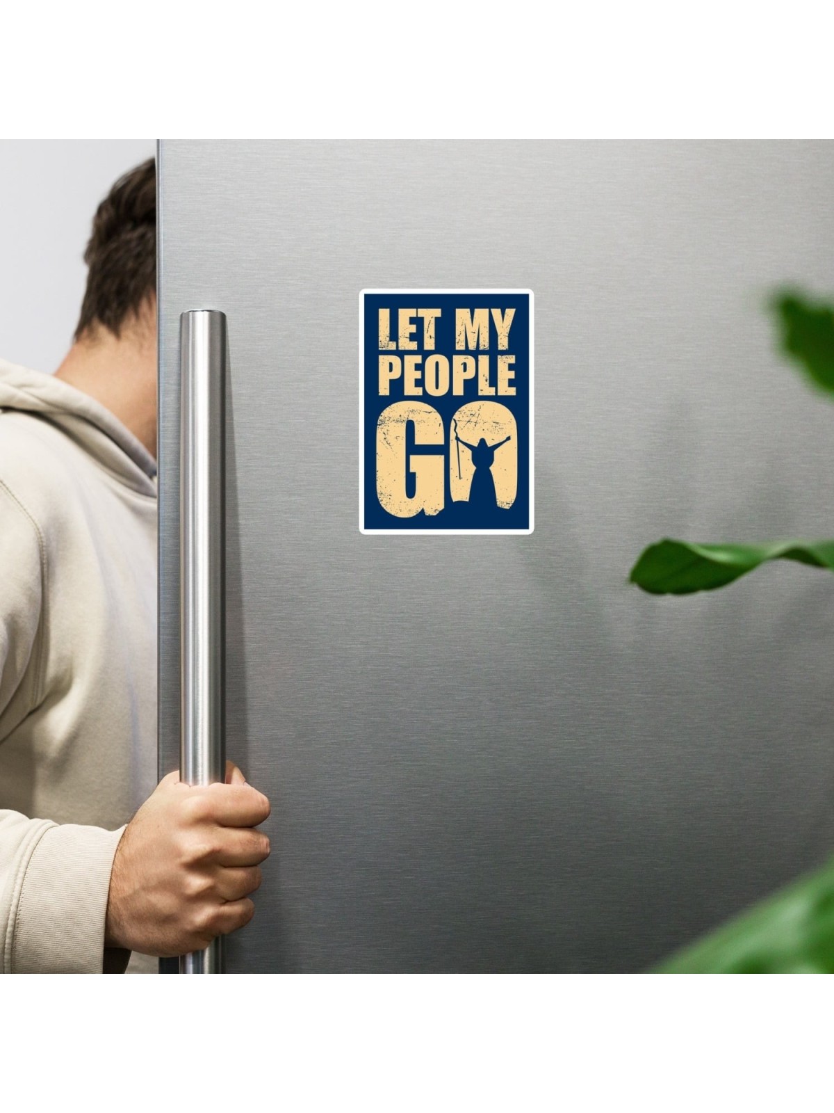 Let My People Go Magnet