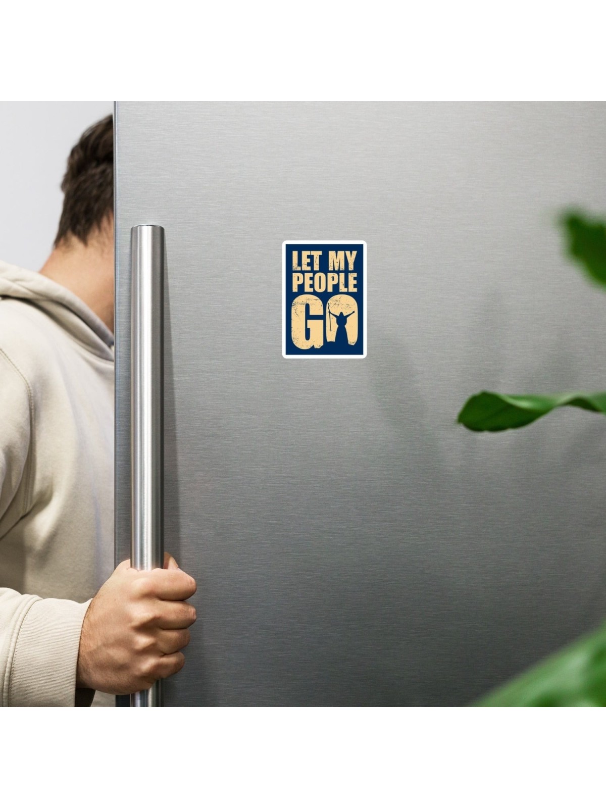 Let My People Go Magnet