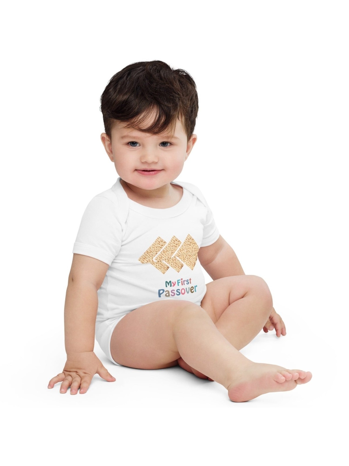 My First Passover - Short Sleeve Baby Onesie