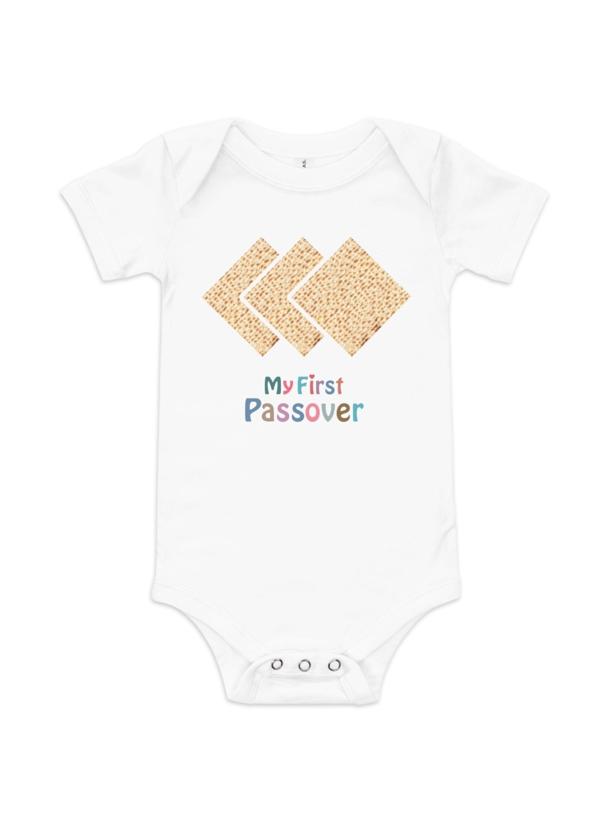 My First Passover - Short Sleeve Baby Onesie
