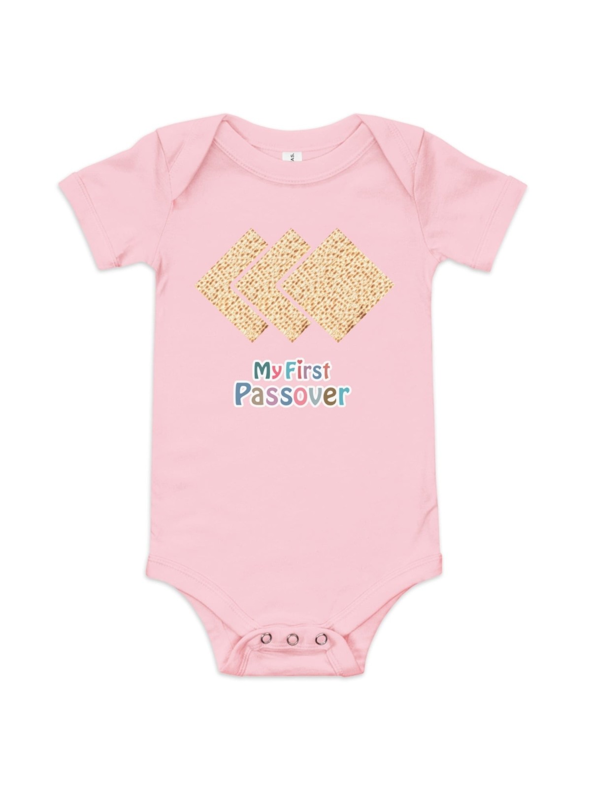 My First Passover - Short Sleeve Baby Onesie