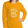 100% Kosher for Passover Unisex Long Sleeve Tee