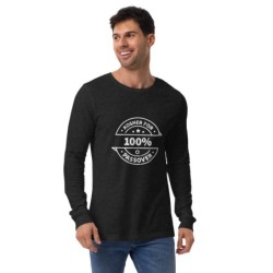 100% Kosher for Passover Unisex Long Sleeve Tee