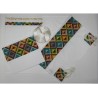 Colorful Geometric Tallit Set By Ronit Gur | Modern Tallits