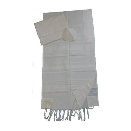 Gabrieli Handwoven Cotton Tallit Set W... | Gabrieli Hand Woven Tallit