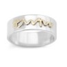 Sterling Silver Personalized Ancient Biblical Hebrew Name Ring with 14