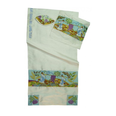 Rikmat Elimelech Silk Meraglim Tallit | Rikmat Elimelech Tallit