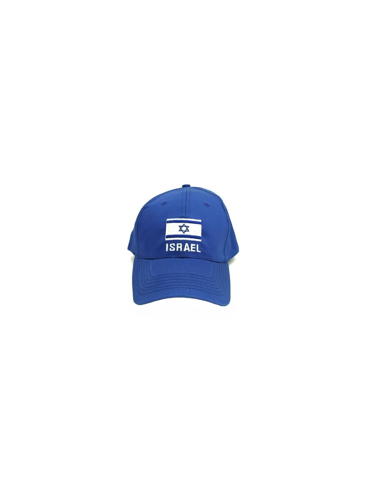 Casquette drapeau d'Israël (bleu)