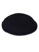 Kippa tricotée à la main noire