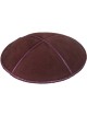 Wine Purple Suede Kippah