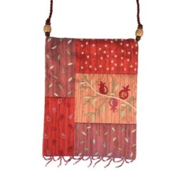 Yair Emanuel Applique Embroidered Bag - Pomegranates