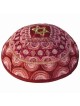 Yair Emanuel Embroidered Silk Kippah - Stars of David