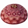 Yair Emanuel Embroidered Silk Kippah - Stars of David