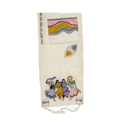 Rikmat Elimelech Silk Biblical Dancers Ta... | Rikmat Elimelech Tallit