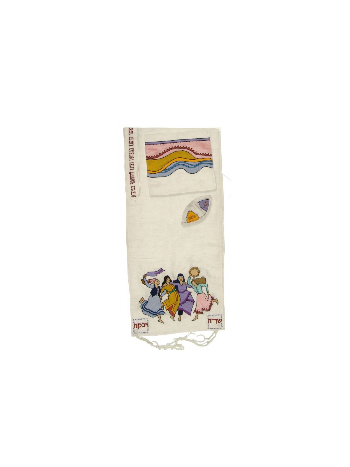 Rikmat Elimelech Silk Biblical Dancers Ta... | Rikmat Elimelech Tallit