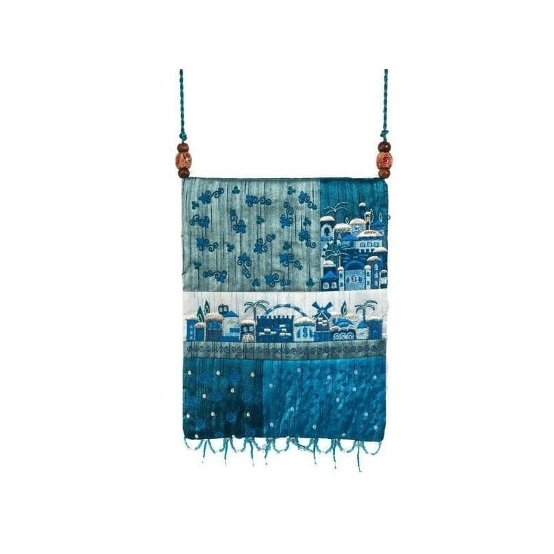Jérusalem : Sac brodé avec appliques Yair Emanuel