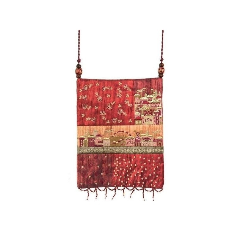 Jérusalem : Sac brodé avec appliques Yair Emanuel