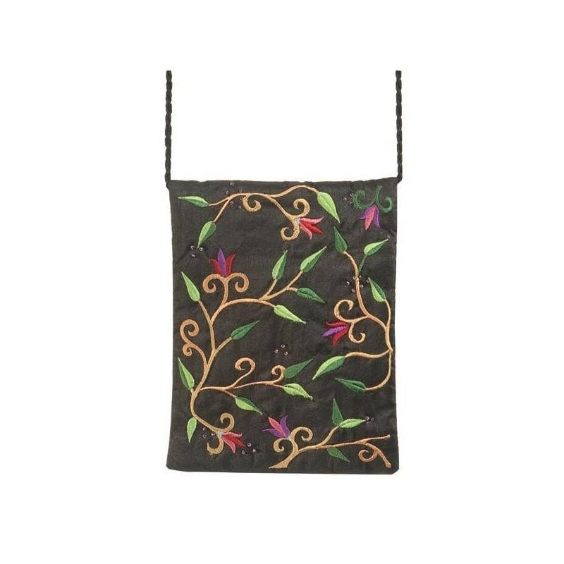 Sac Brodé Yair Emanuel - Fleurs