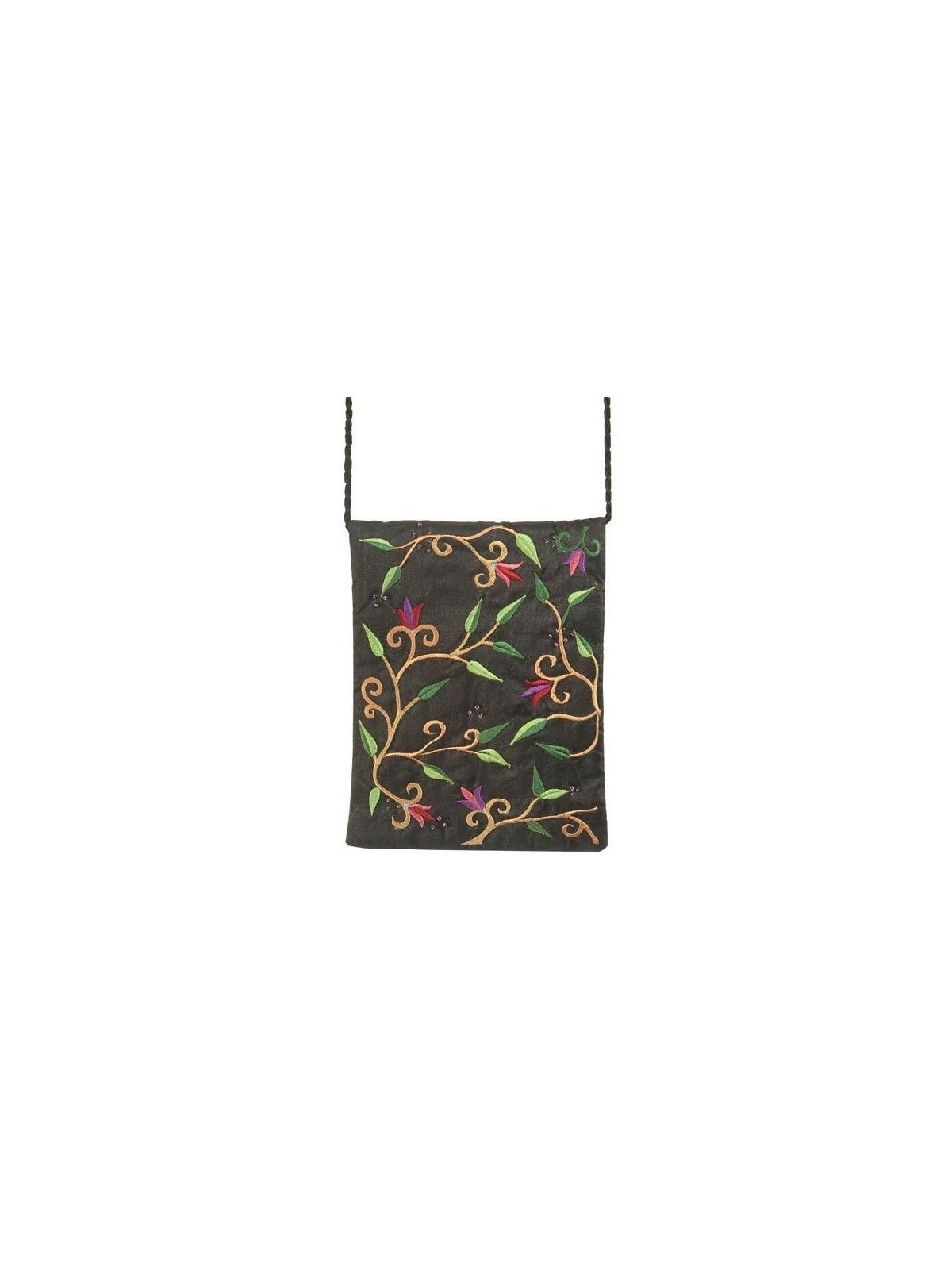 Sac Brodé Yair Emanuel - Fleurs