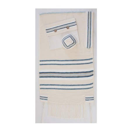 Weaving Creation Hand Woven Tallit Hochma... | Weaving Creation Tallit