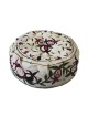 Yair Emanuel Embroidered Hat - Pomegranates White