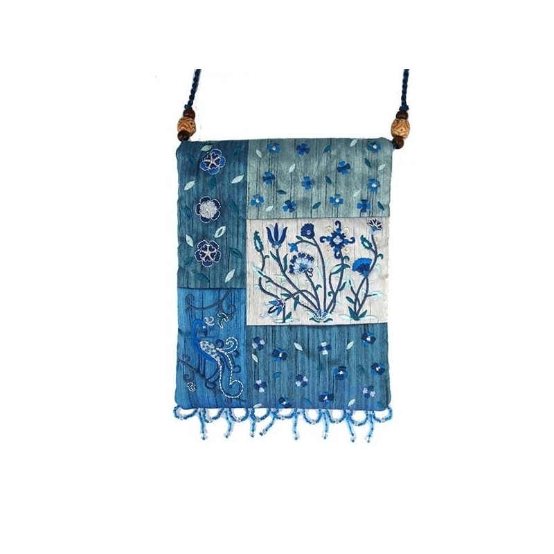 Sac Brodé Applique Yair Emanuel - Fleurs