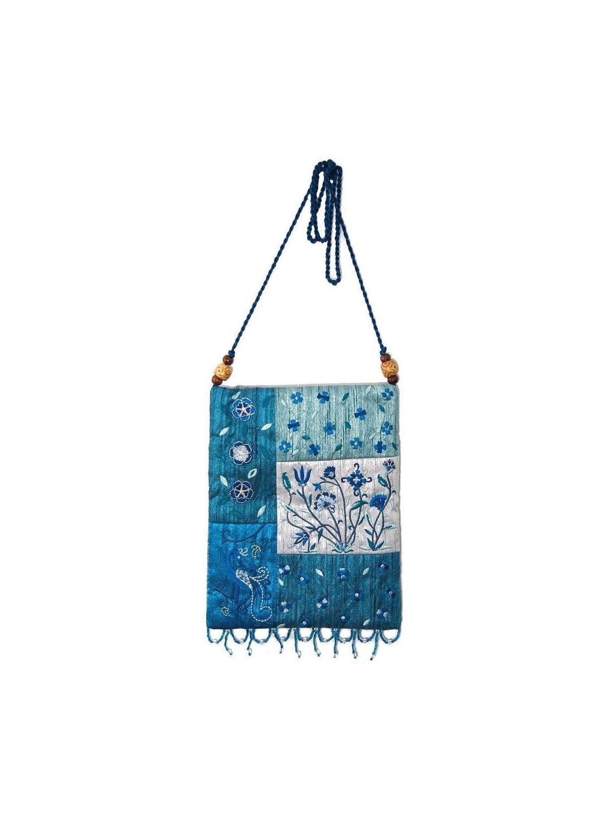 Sac Brodé Applique Yair Emanuel - Fleurs