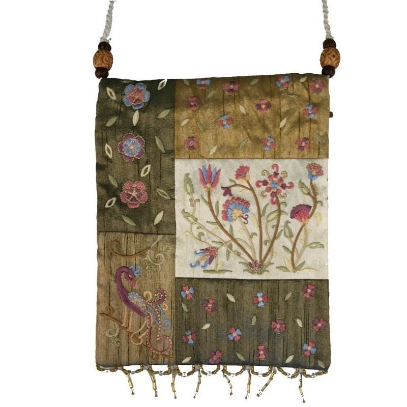Sac Brodé Applique Yair Emanuel - Fleurs