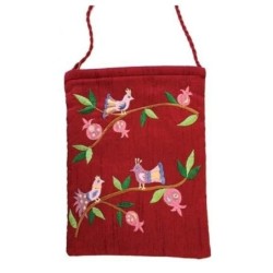 Yair Emanuel Embroidered Bag - Birds