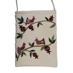 Yair Emanuel Embroidered Bag - Birds