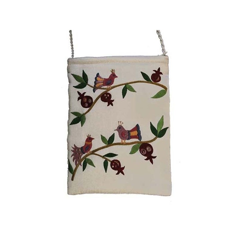 Yair Emanuel Embroidered Bag - Birds
