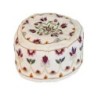 Yair Emanuel Embroidered Hat - Flowers White