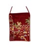 Jerusalem: Yair Emanuel Embroidered Passport Bag