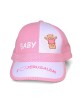 'I Love Jerusalem' Baby Baseball Cap with Teddy Bear
