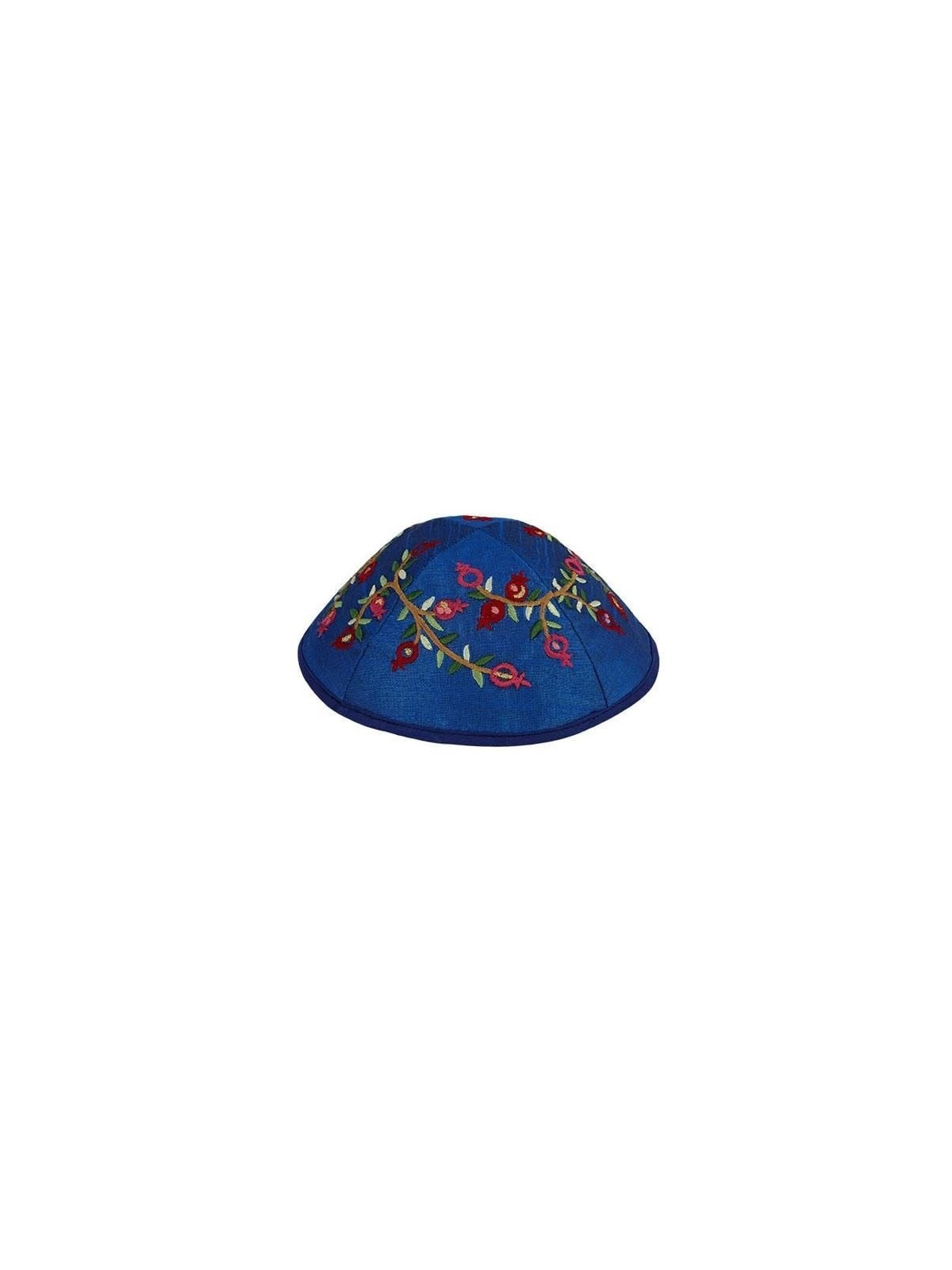 Yair Emanuel Silk Pomegranate Kippah