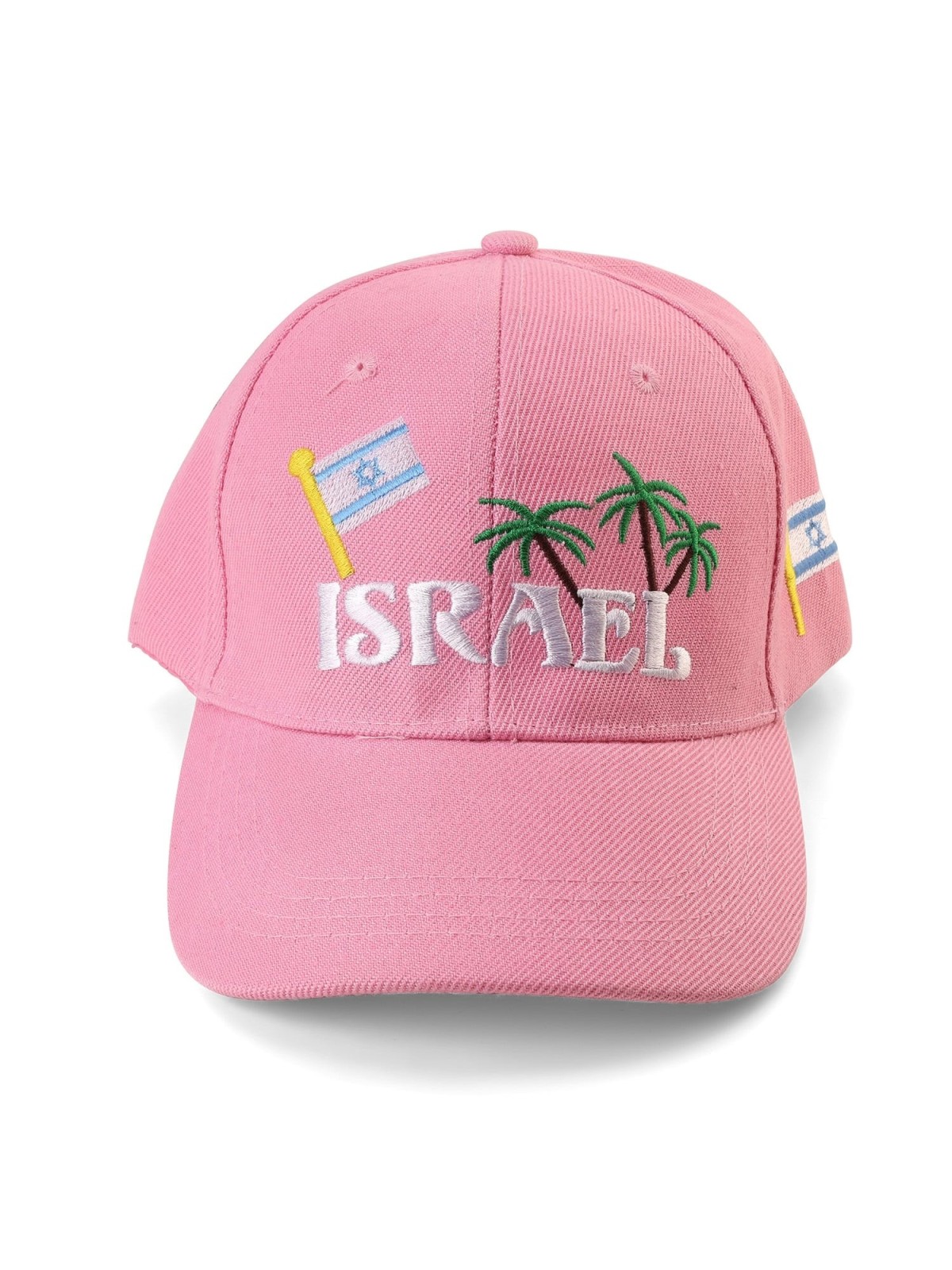 Casquette Israël avec drapeau et palmiers