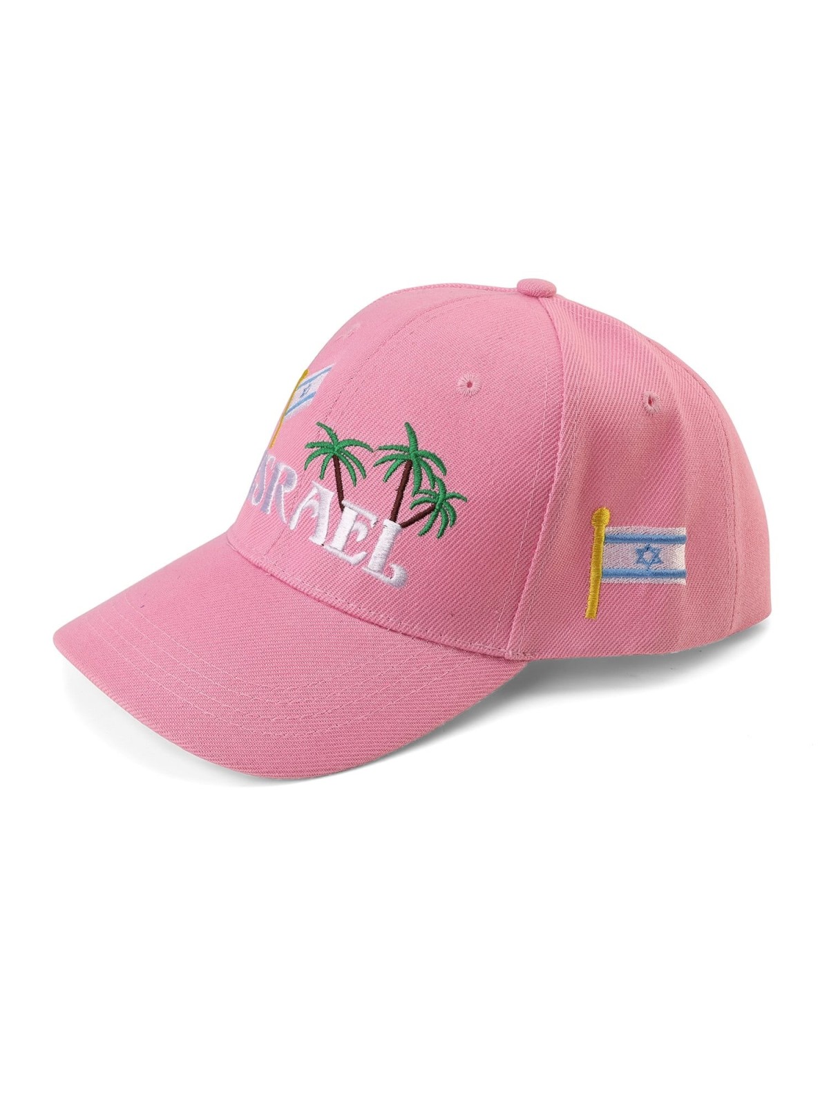 Casquette Israël avec drapeau et palmiers