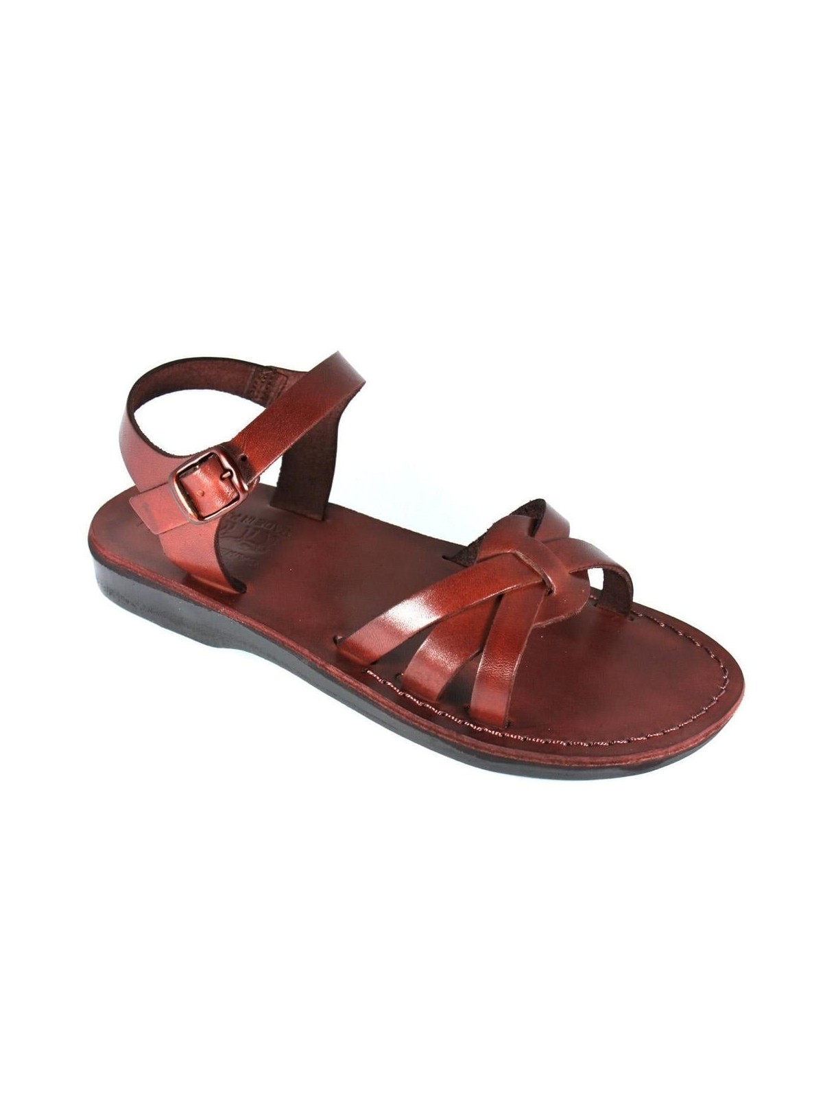 Sandales pour femmes en cuir faites à la main Merav