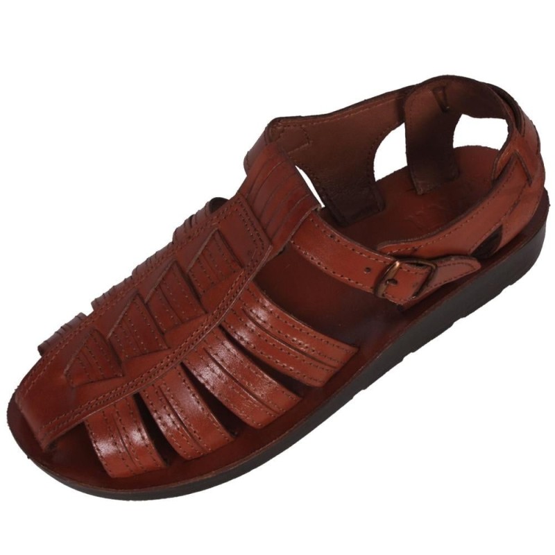 Sandales en cuir pour hommes faites à la main Rimon