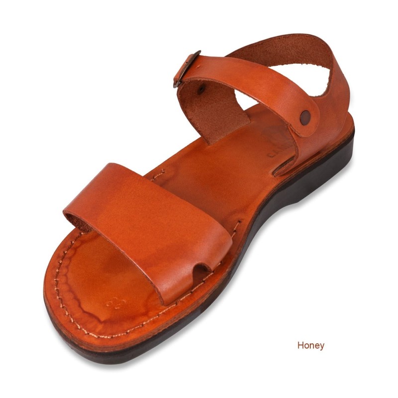 Sandales en cuir faites à la main Moses