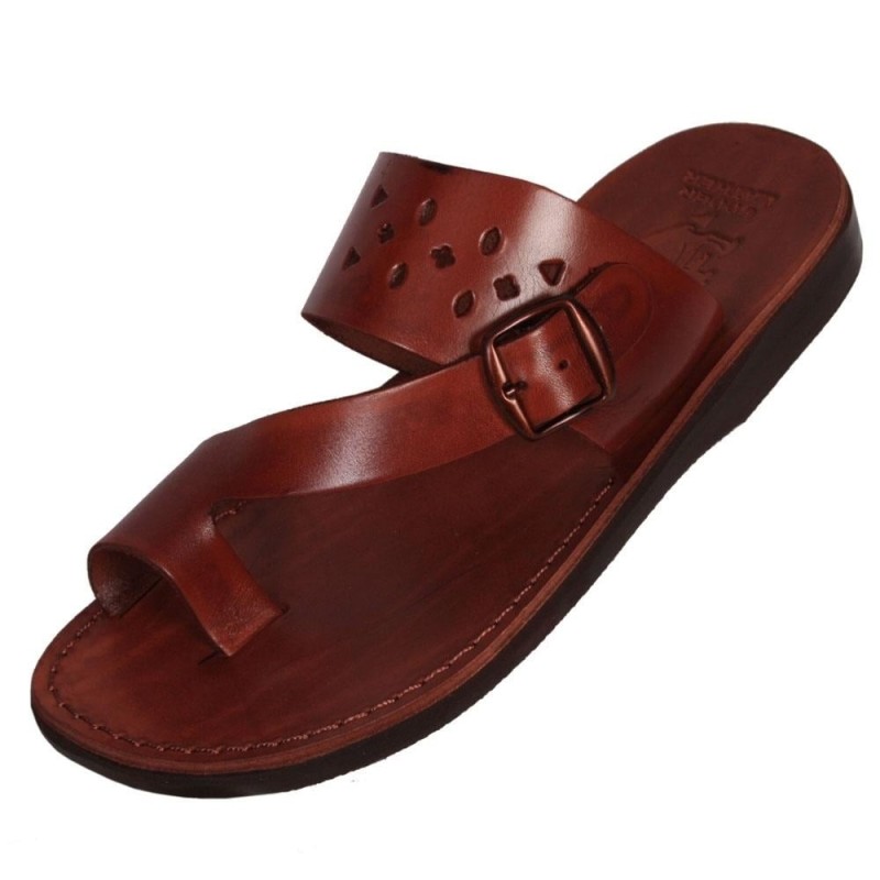 Sandales en cuir Elisha - Faites à la main