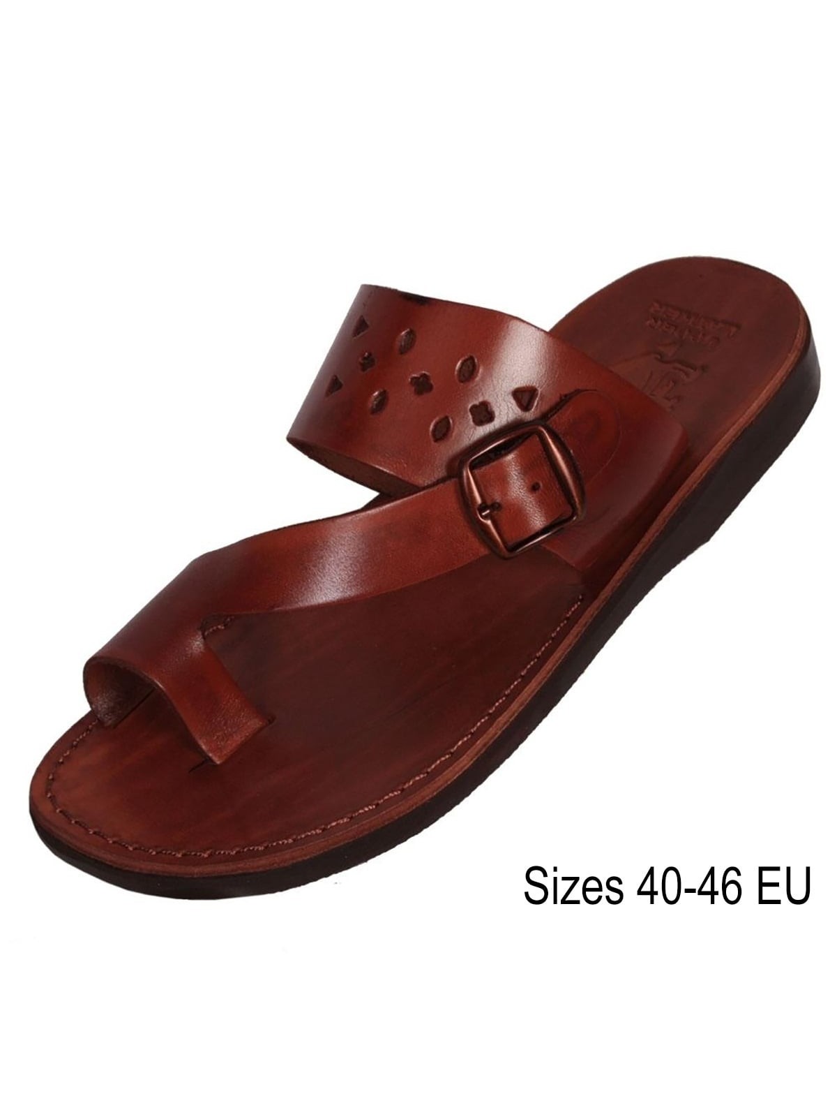 Sandales en cuir Elisha - Faites à la main