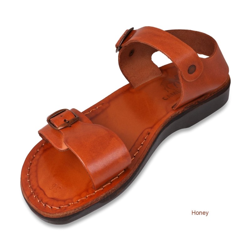 Sandales en cuir faites à la main Canaan. Variété de couleurs