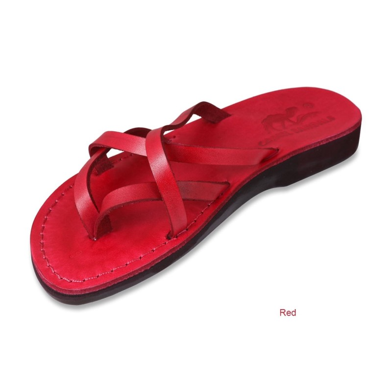 Sandales en cuir faites à la main du roi Salomon